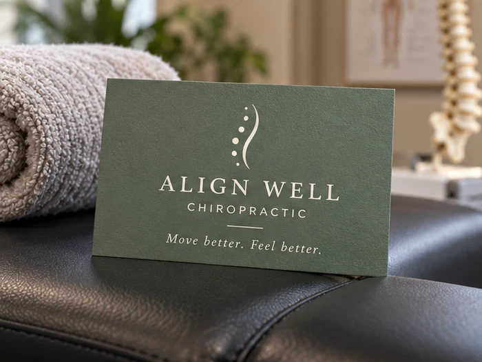 Chiropractors business cards