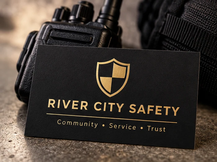 Law enforcement and public safety business cards