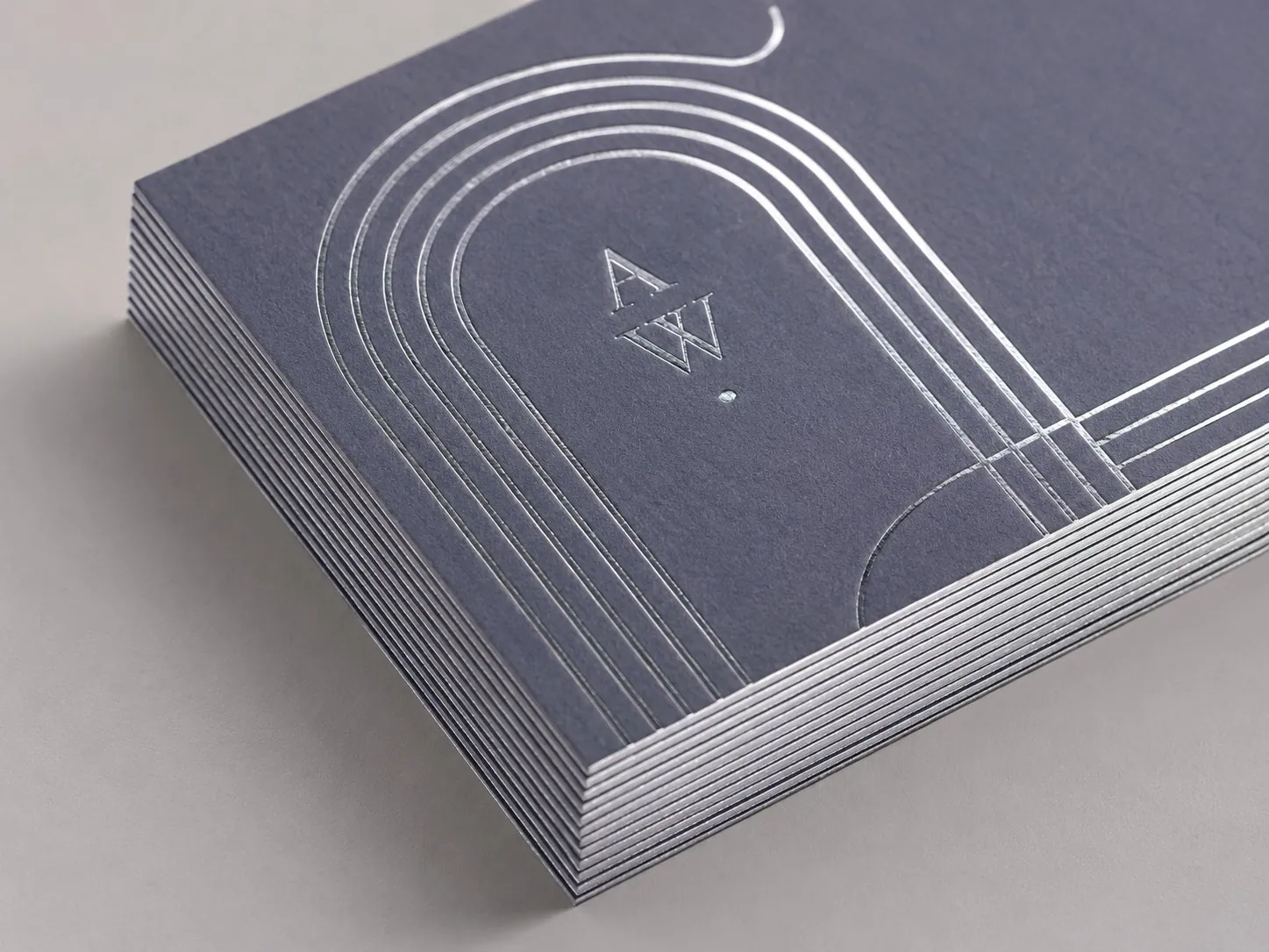 Raised Gold / Silver Foil