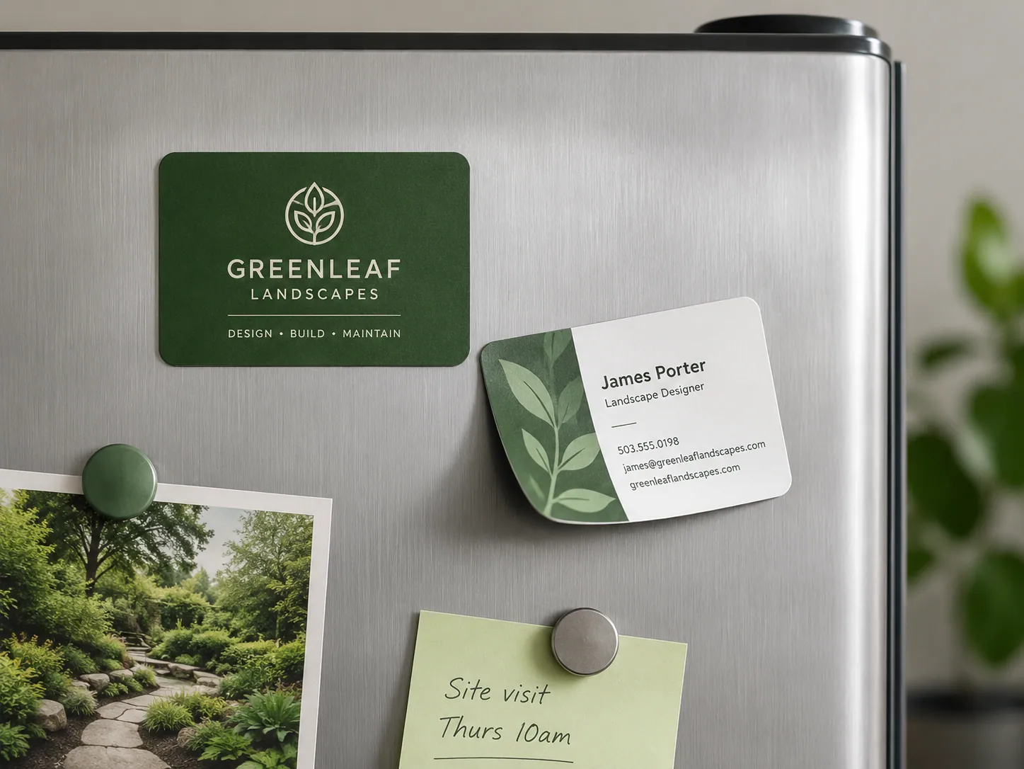 Magnetic Business Cards