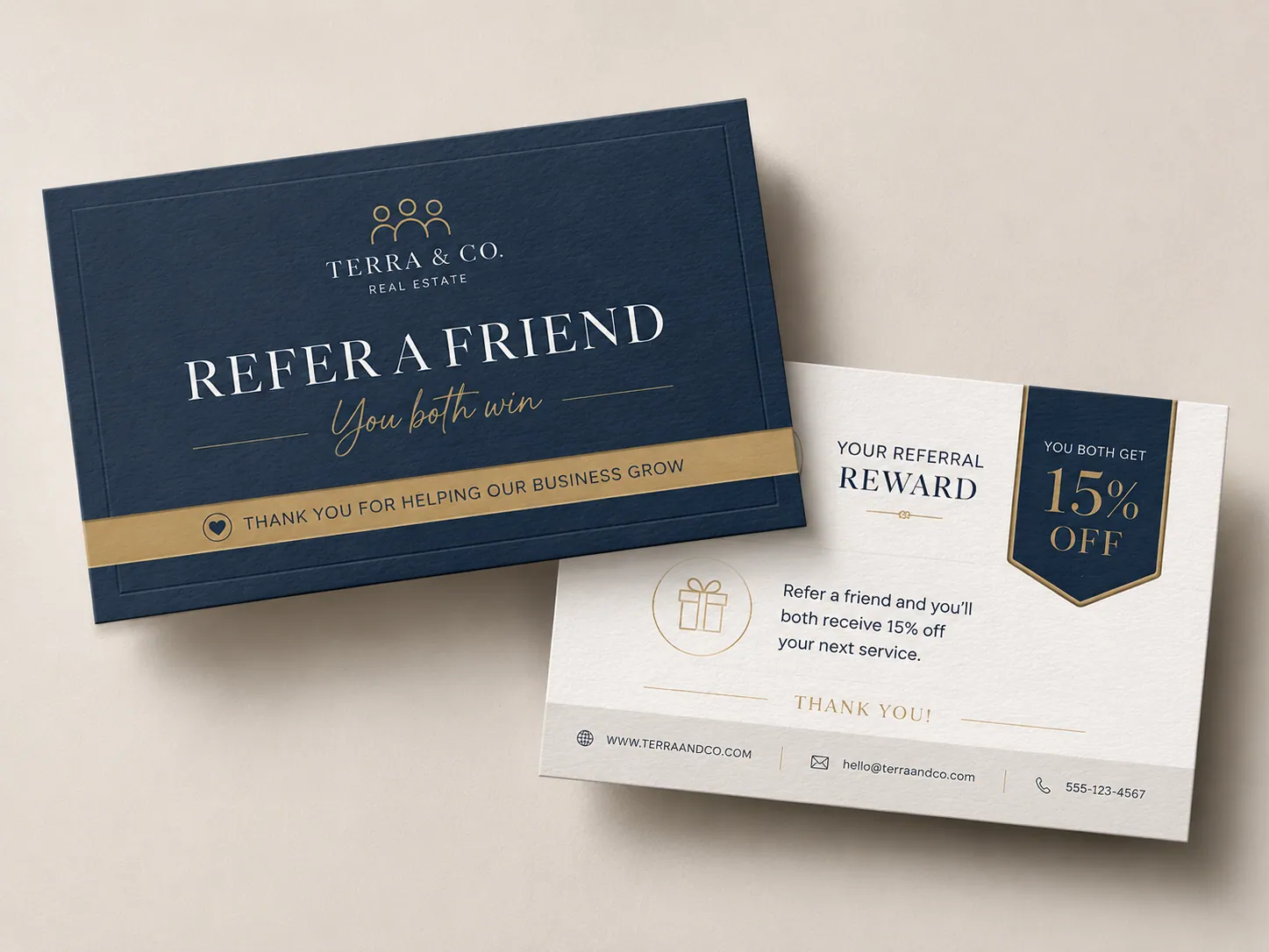 Referral Cards