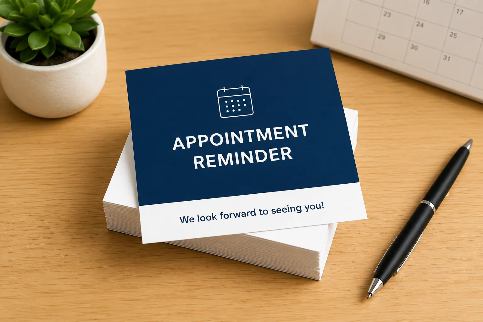 Appointment Reminder Postcards