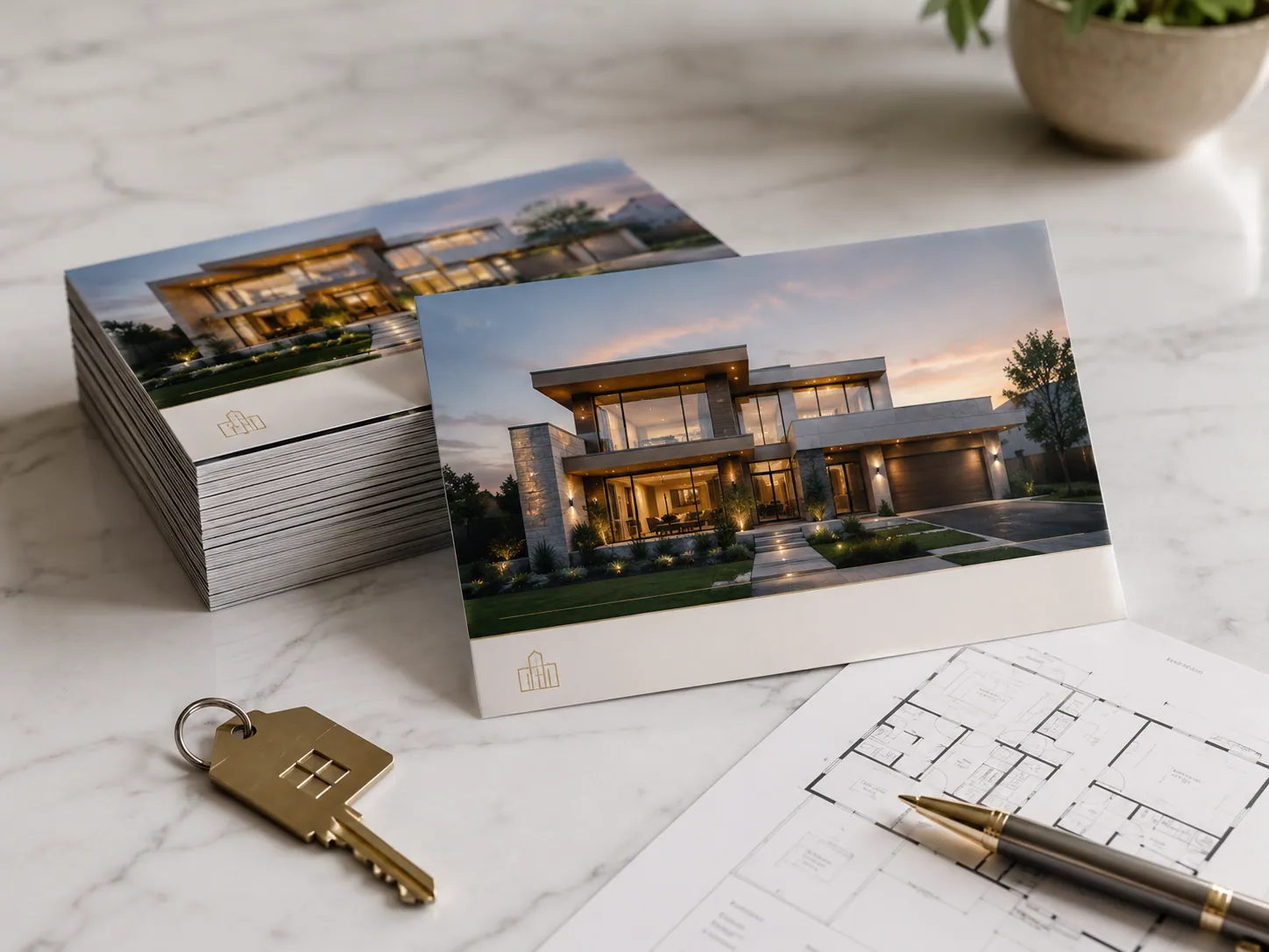 Real Estate Postcards
